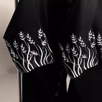 Embroidery Outerwear Abaya Robe