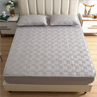 Polyester Bedspread Quilted Non-slip Mattress Cover