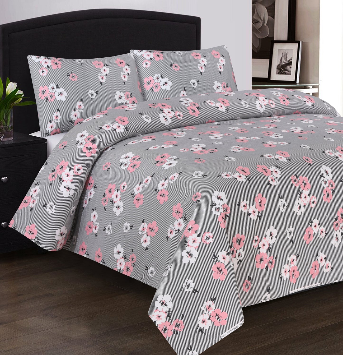 Floral Bed Sheet Set