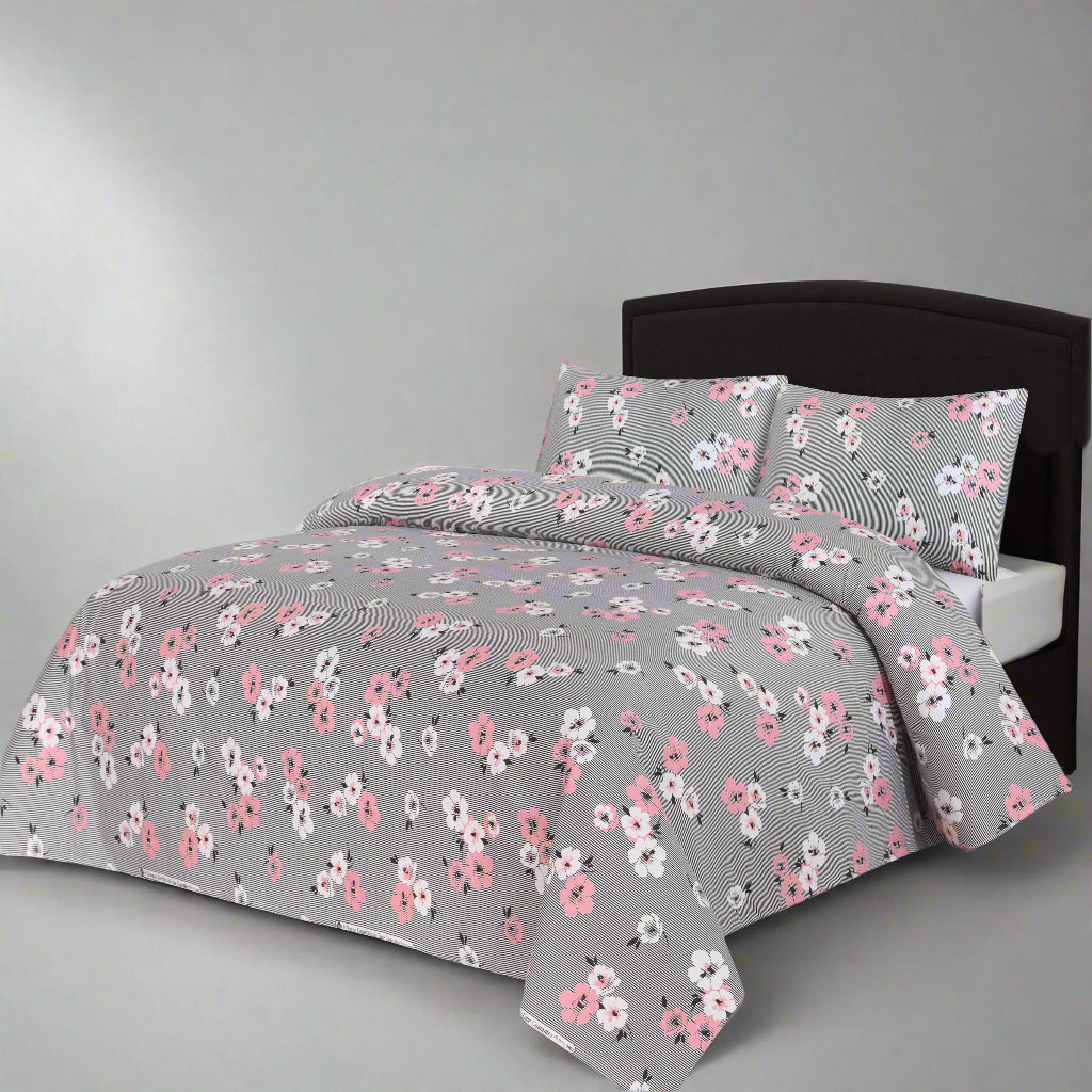 Floral Bed Sheet Set
