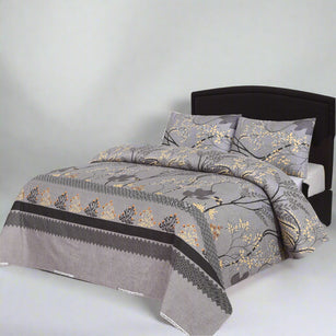Pale Grey Bed Sheet Set