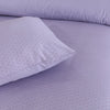 Lilac Sateen Bed Sheet Set