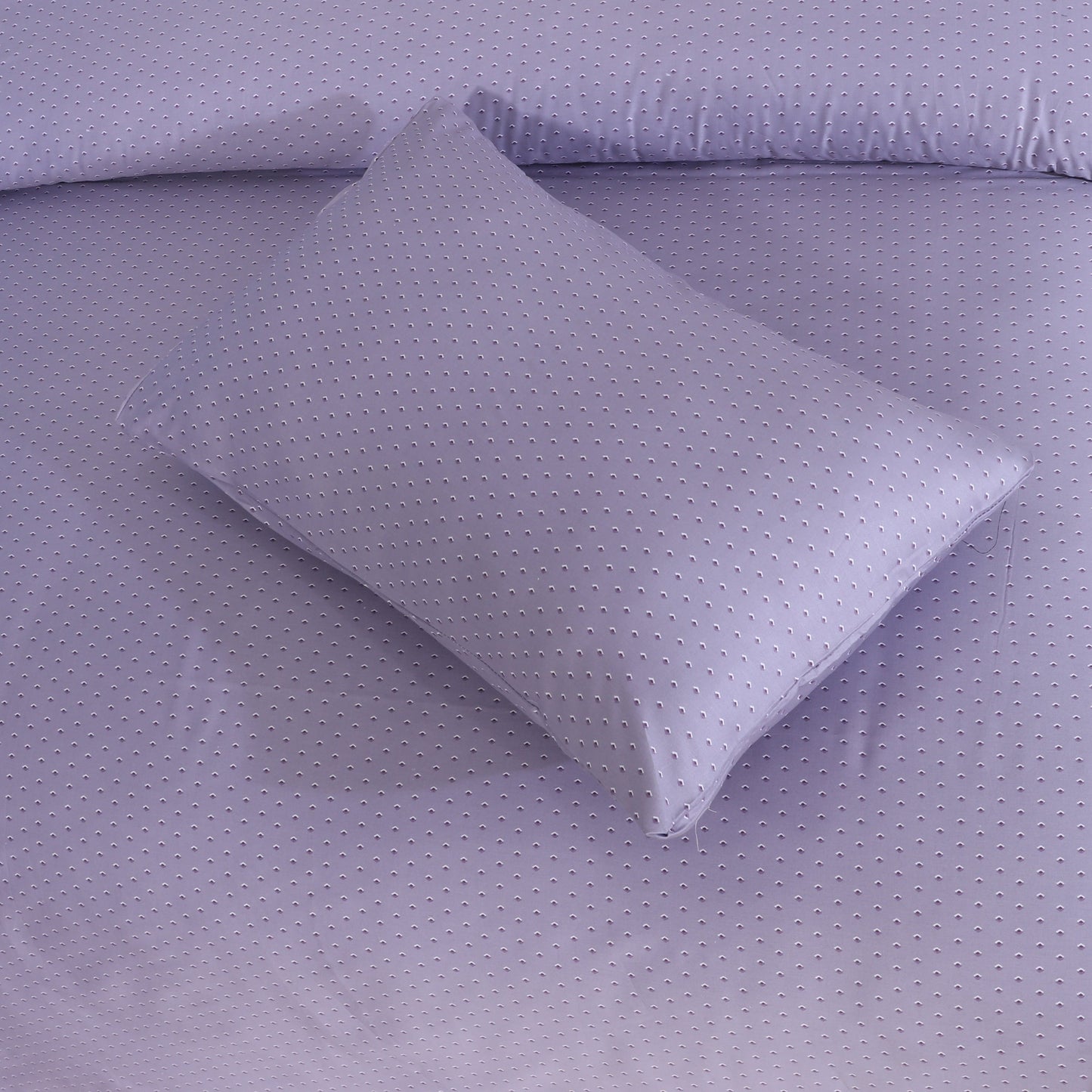 Lilac Sateen Bed Sheet Set