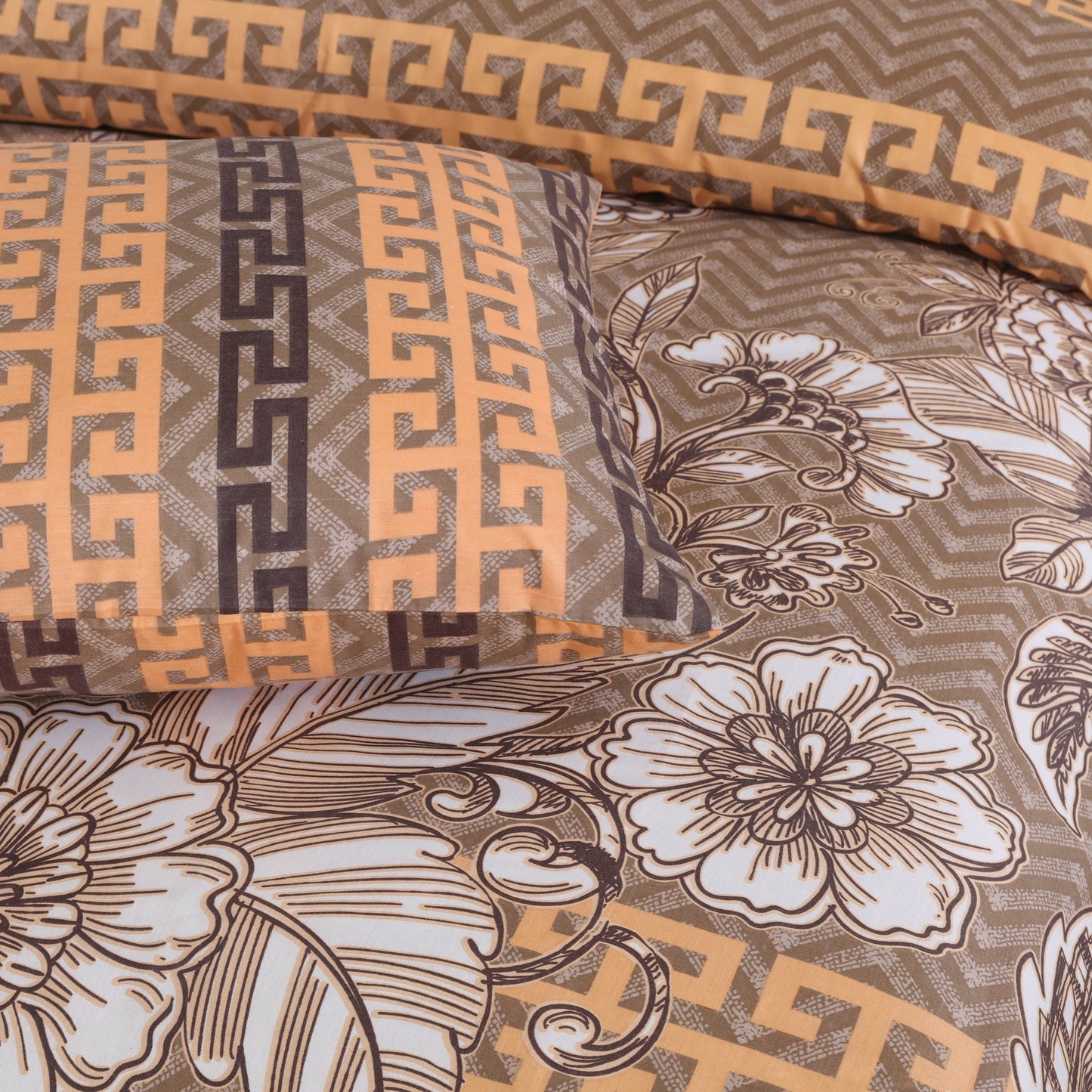 Brown Bed Sheet Set