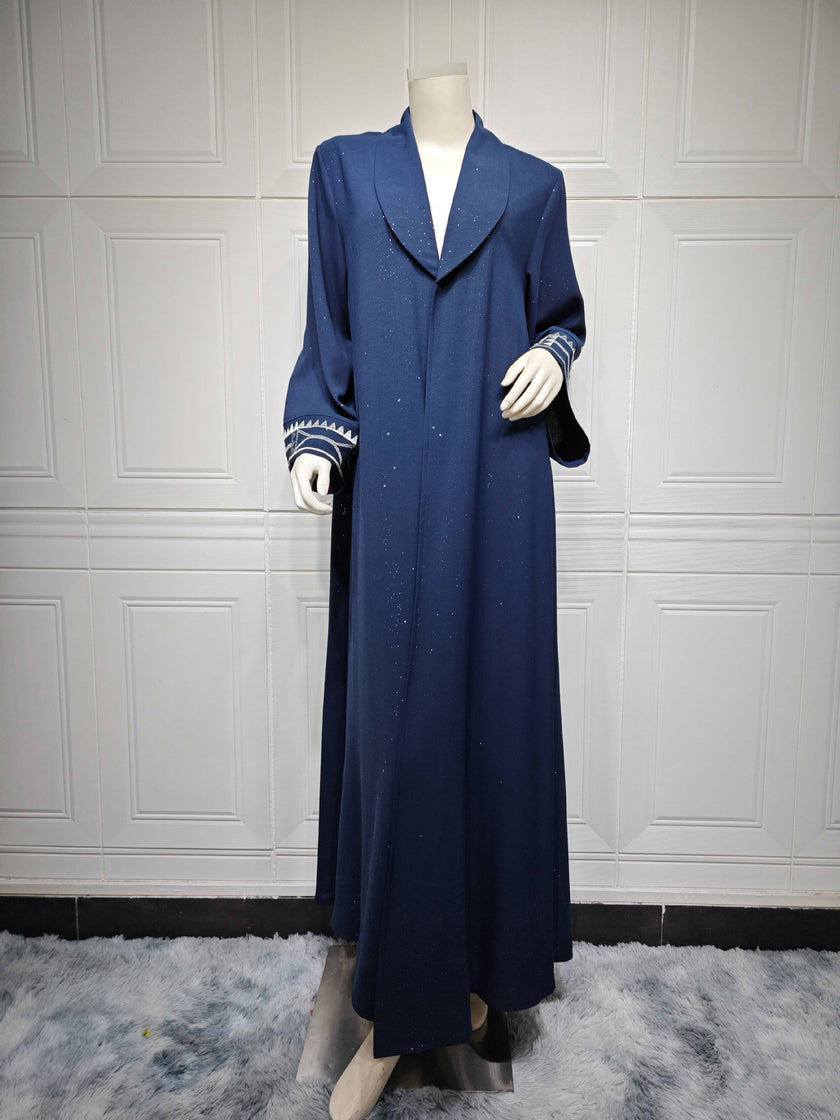 Modest Women's Arab Abaya Cardigan Robe