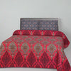 Red Velvet Bed Sheet Set