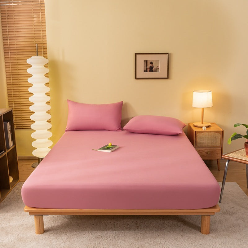 A Class Cotton Fitted Sheet One-piece Mattress Cover