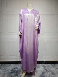 Fashion Bronzing Robe Abaya Outerwear