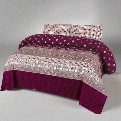 Rosy Bed Sheet Set 3 PC