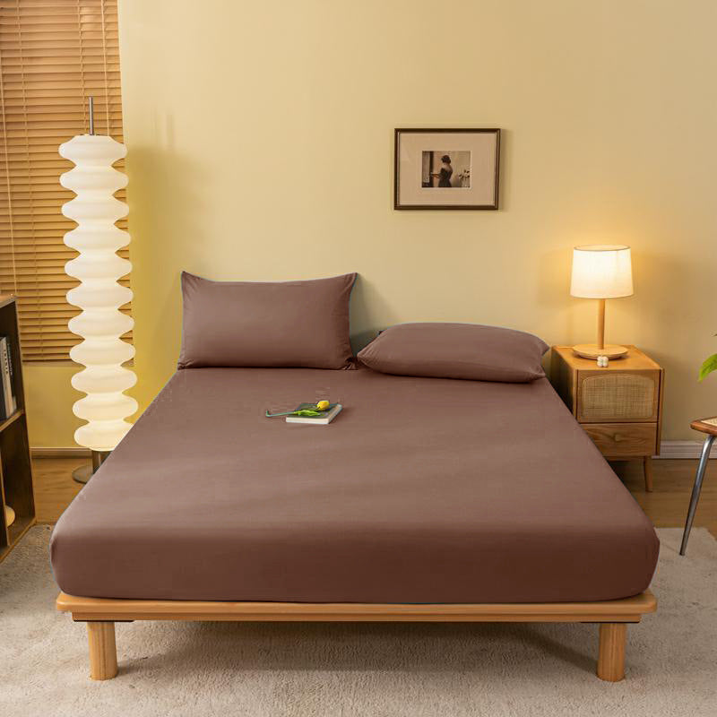 A Class Cotton Fitted Sheet One-piece Mattress Cover